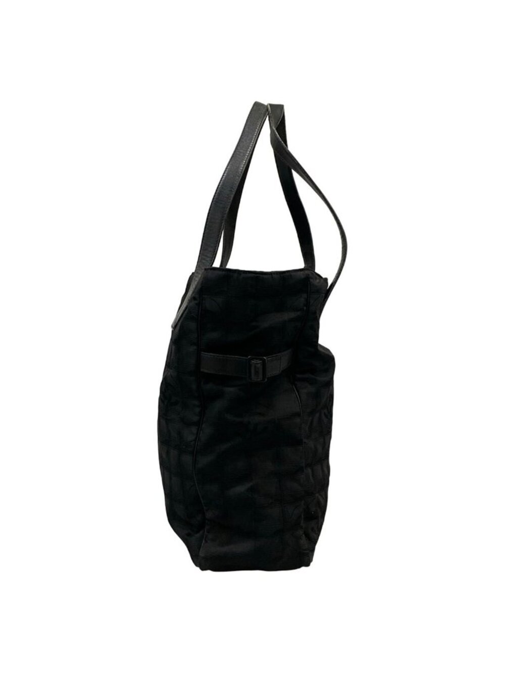 Chanel Tote New Travel Line GM Black Leather - Picture 4 of 12
